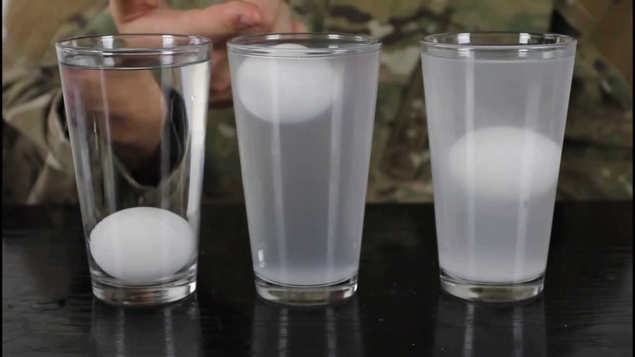 Ak ste si nie celkom istí čerstvosťou vajíčok, overte si to jednoduchým trikom: Vložte vajíčko do pohára s vodou a keď klesne, je čerstvé. zlé plávajú na povrchu.