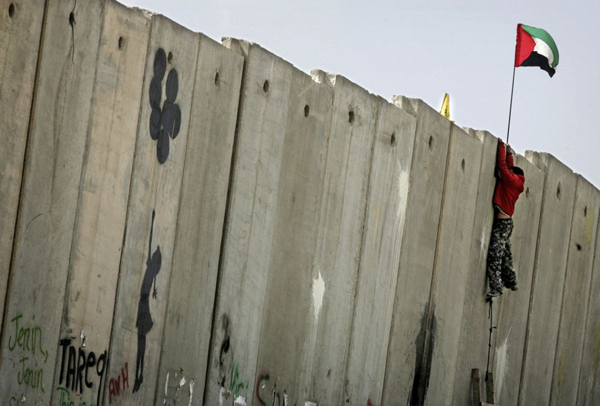 izrael palestína múr