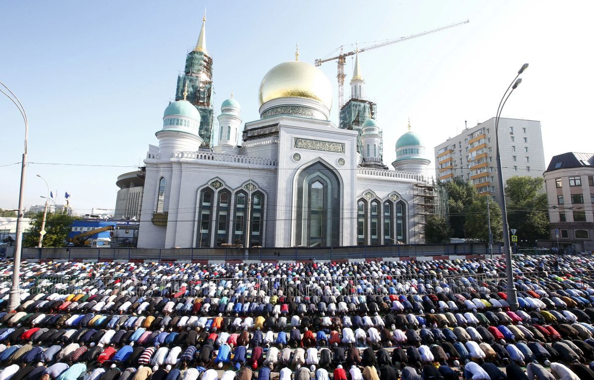mešita moskva islam moslimovia rusko