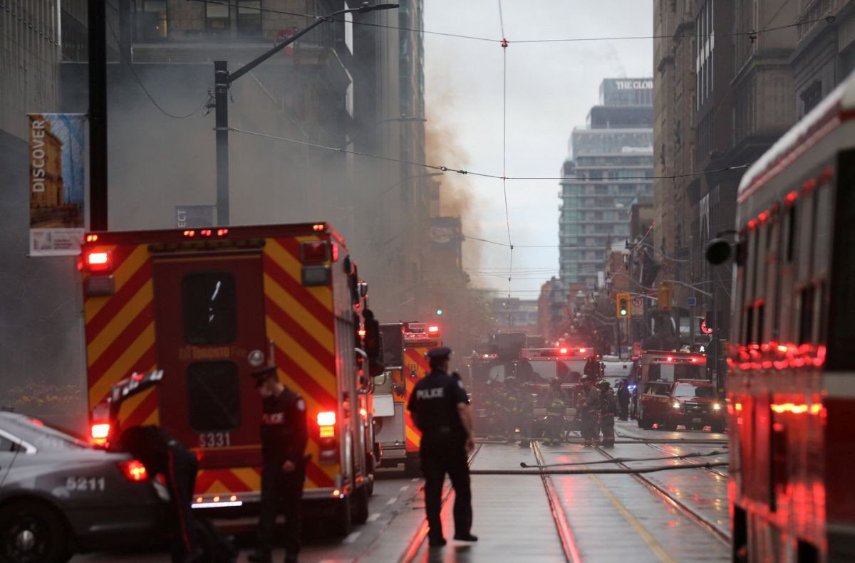 Výbuchy v Toronte