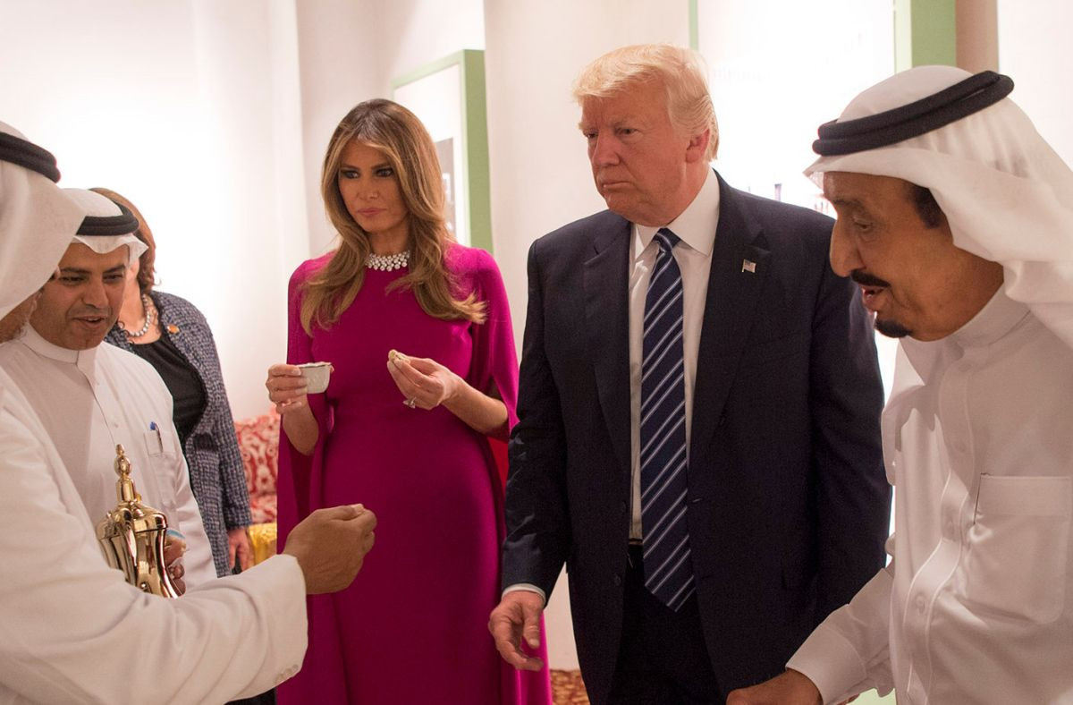 Donald Trump na návšteve Saudskej Arábie