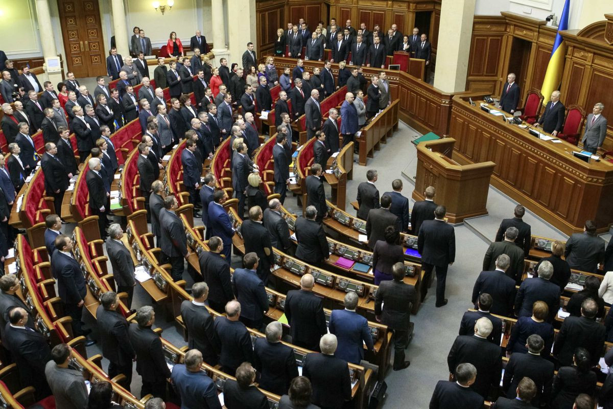 ukrajina parlament