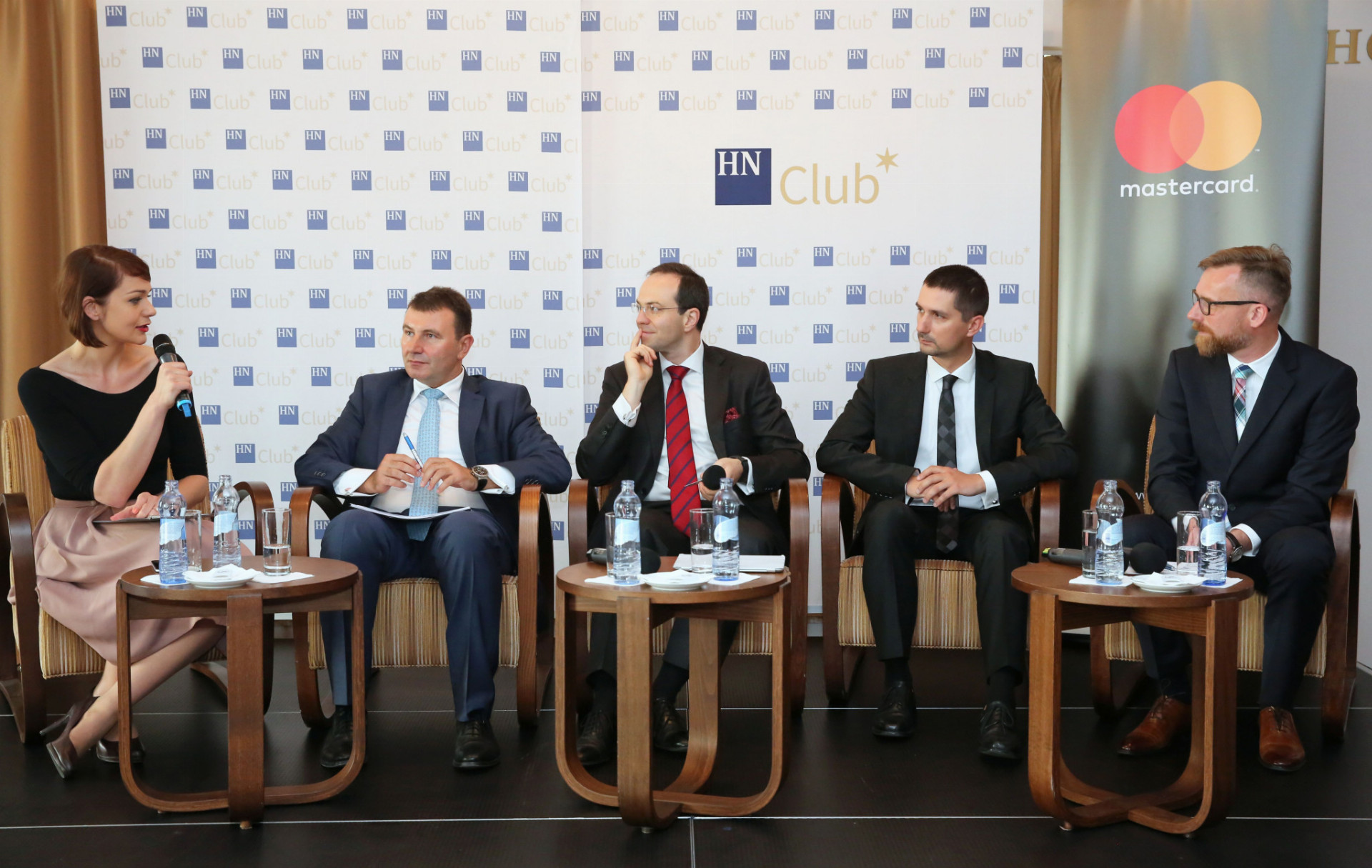 HN CLUB Sivá ekonomika - František Imrecze, Miroslav Lukeš, Toško Beran, Petr Šebek