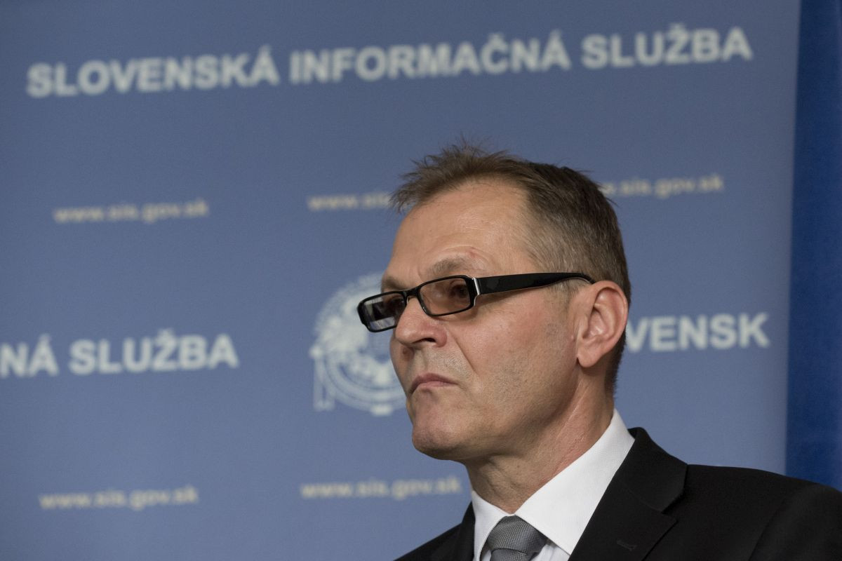 Riaditeľ Slovenskej informačnej služby (SIS) Anton Šafárik