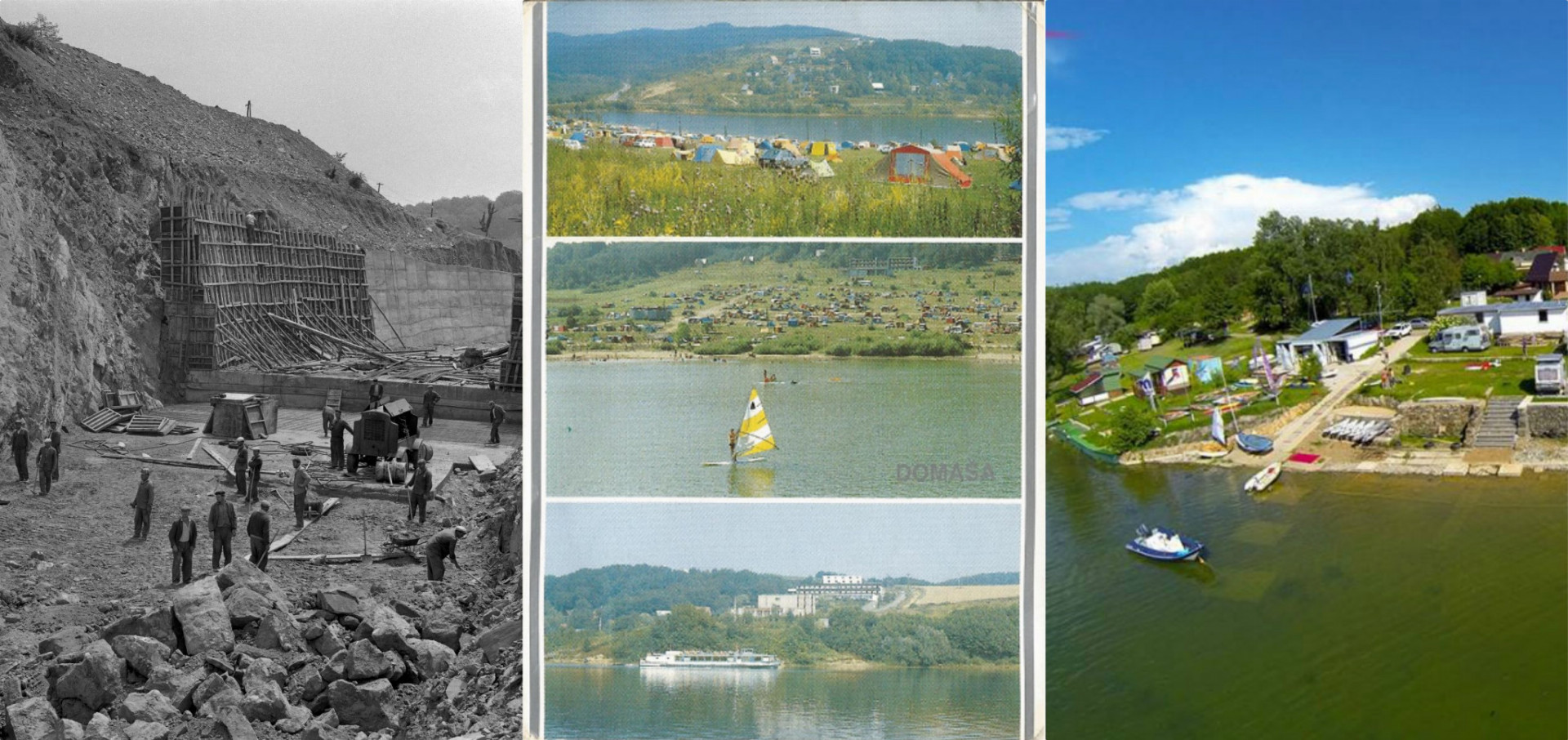 Veľká Domaša je viacúčelové vodné dielo - vodná nádrž v okresoch Vranov nad Topľou a Stropkov. Výstavba začala vo februári 1962 a ukončená bola v decembri 1967 a v decembri 1967 bola ukončená výstavba celého vodného diela, uvádza Wikipedia.

Nádrž má veľký vodohospodársky význam s polyfunkčným charakterom. Pre ročné zrážkové výkyvy a nerovnomerné odbery vody hladina aj v priebehu roka intenzívne kolíše.
