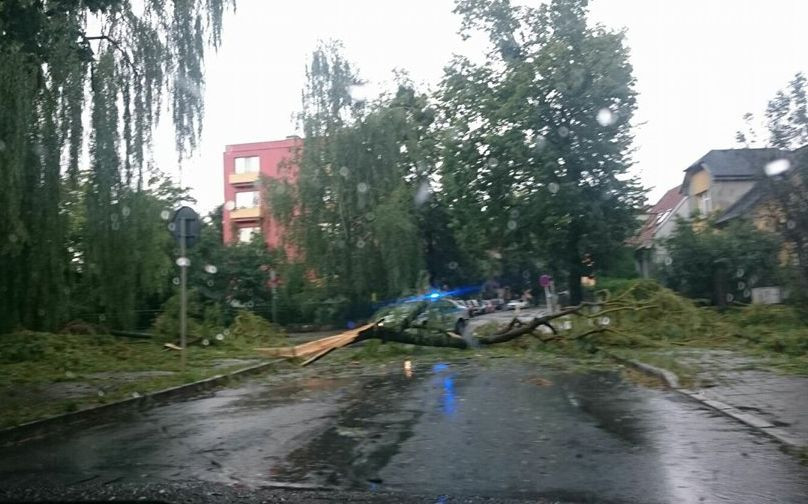 Búrka v Prešove