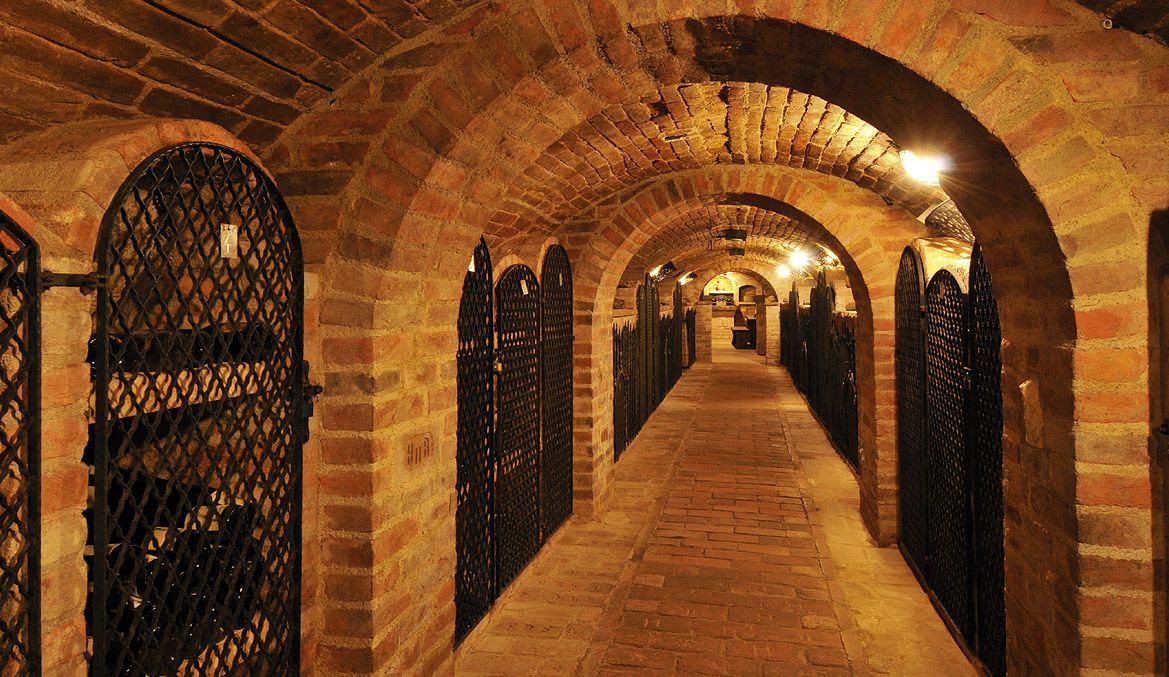 V juhomoravských Valticiach sa priamo pod zámkom nachádzajú historické vínne pivnice s celkovou dĺžkou 900 metrov. Vznik pivníc sa datuje až do roku 1289 v súvislosti so založením kláštora minoritov. Ak sa sem vydáte, vedzte, že k prehliadke patrí aj organizovaná ochutnávka vín. Súčasťou prehliadky je tiež výstava vínového skla a skamenelín.