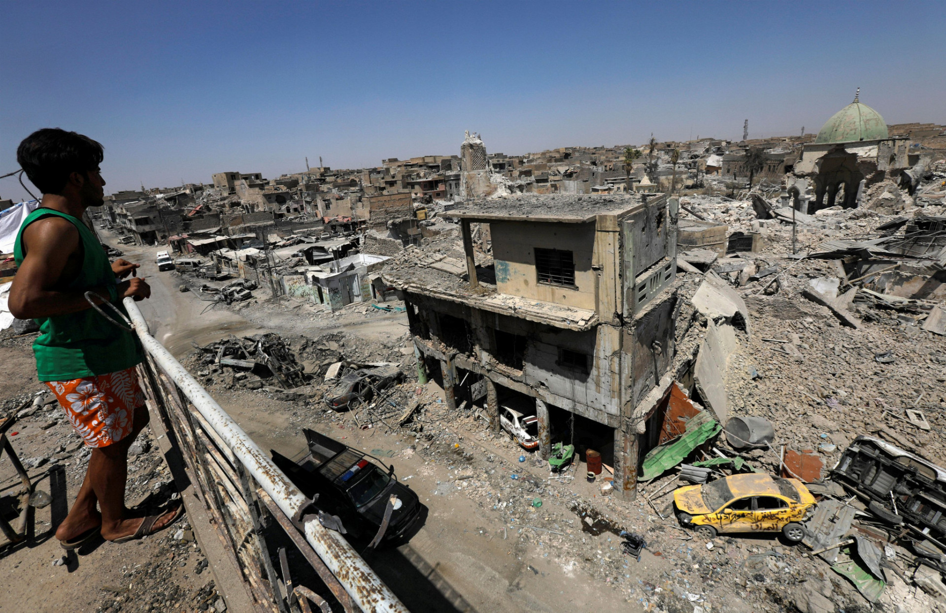 Boje irackej armády s islamistami úplne zničili historické centrum druhého najväčšieho irackého mesta.