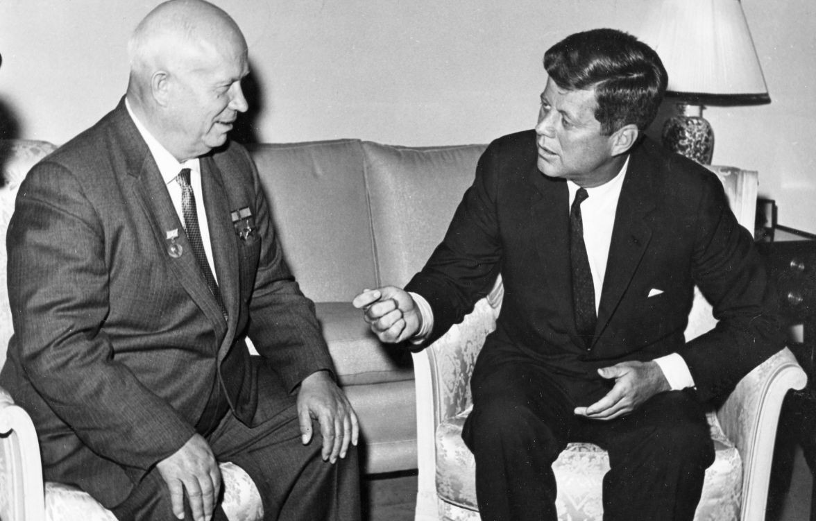 Nikita Chruščov s J.F. Kennedym