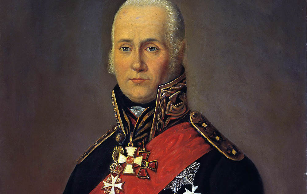Ruský námorný vojvodca admirál Fjodor Fjodorovič Ušakov