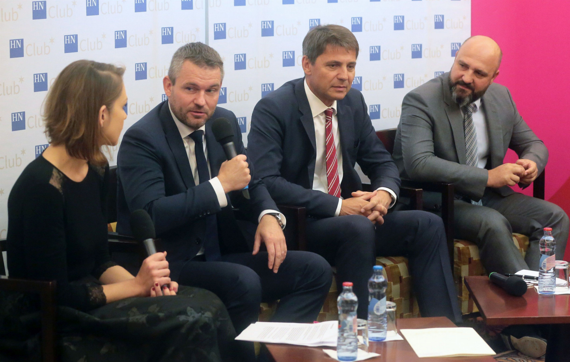 budúcnosti Bratislavy diskutoval s developermi primátor Ivo Nesrovnal a vicepremiér Peter Pellegrini.