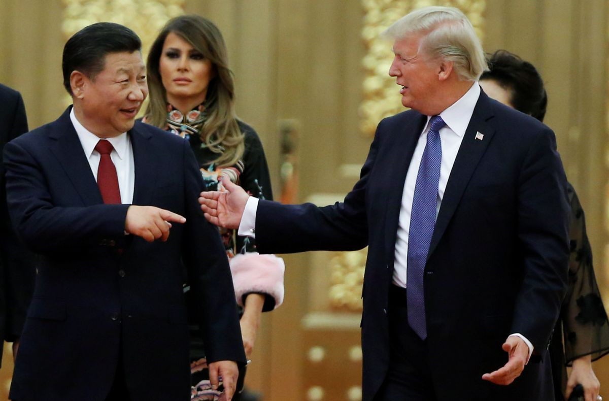 Donald Trump s čínskym prezidentom Si Ťin-pchingom 