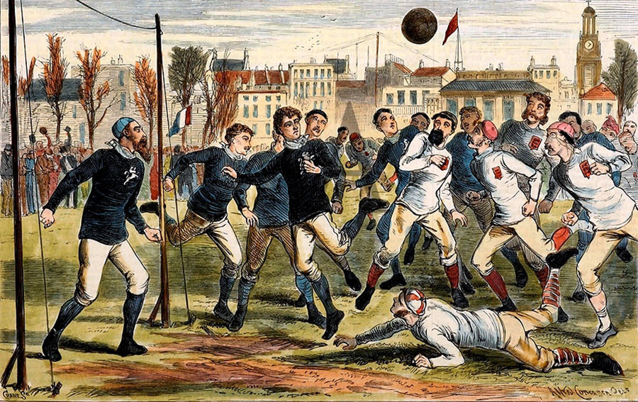 Prvý medzištátny futbalový zápas v histórii sa hral 30. novembra 1872 a Škótsko v ňom remizovalo s Anglickom 0:0.