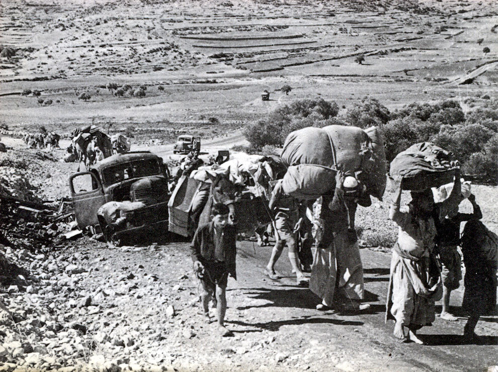 Po rozdelení Palestíny sa z mnohých jej obyvateľov stali utečenci.