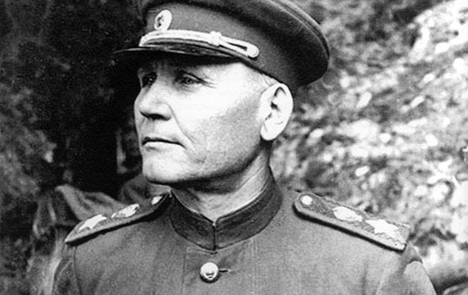 Sovietsky maršal Ivan Stepanovič Konev