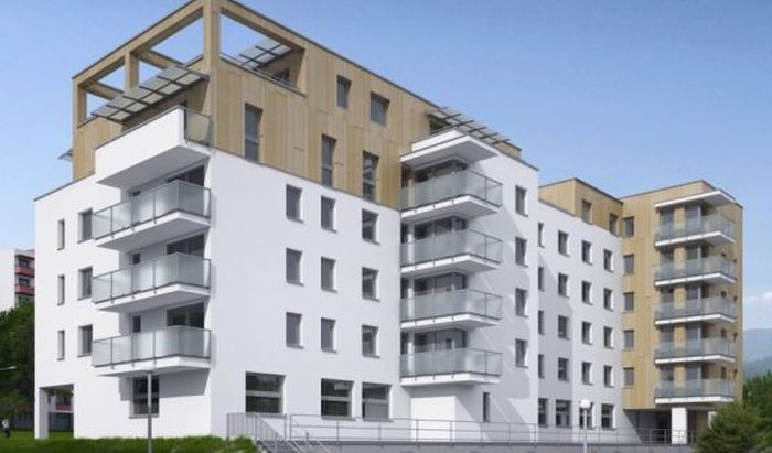 Bytový komplex Švermova ulica v Banskej Bystrici bude ukončený v marci tohto roku a ponúkne 95 bytov.
