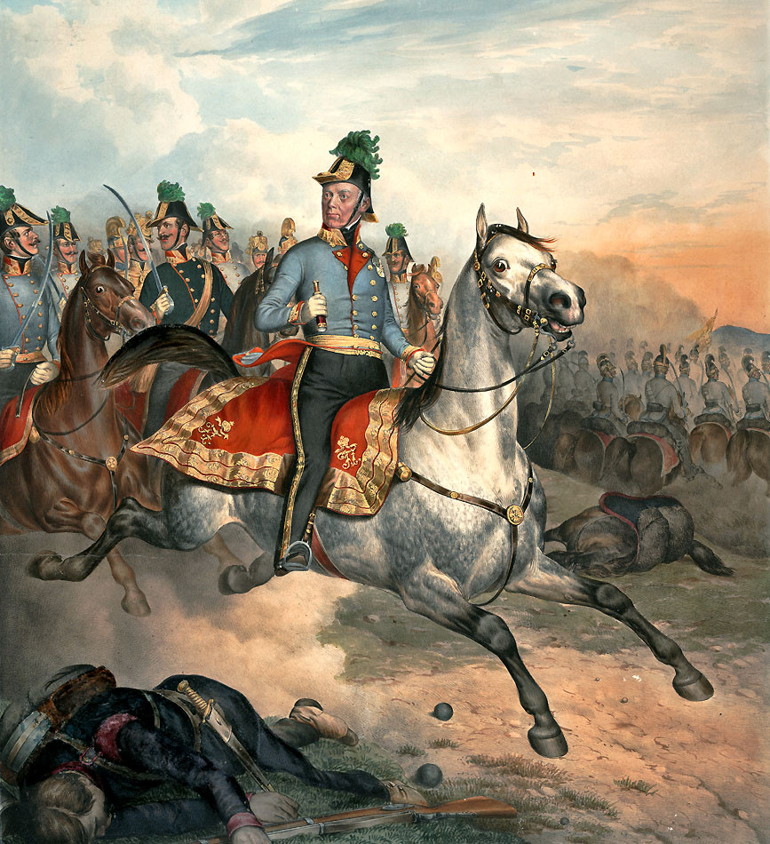 Josef Václav Radecký sa aktívne zapájal do bojových akcií a išiel so svojimi mužmi do prvej línie. 