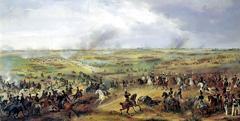 V bitke pri Lipsku v roku 1813 Radecký navrhol stratégiu a spojenecké vojská porazli Napoleonovu armádu.