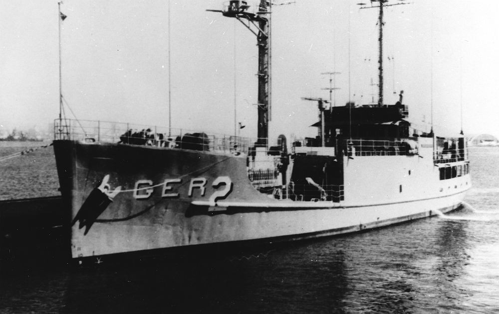 Americká loď USS Pueblo (AGER-2), ktorú 23. januára 1968 aj s posádkou zajali Severokórejčania.