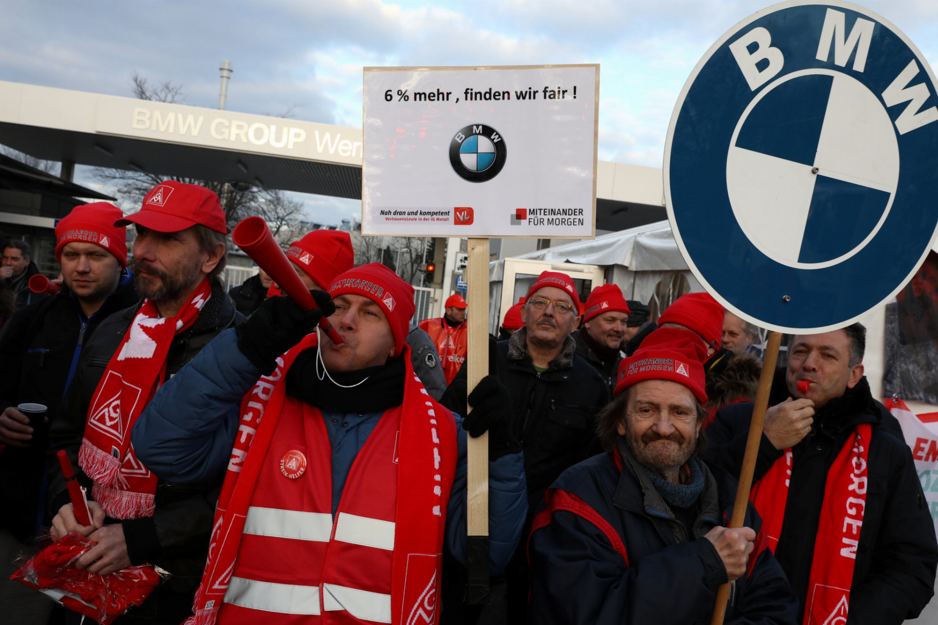 Štrajk zamestnancov v Nemecku