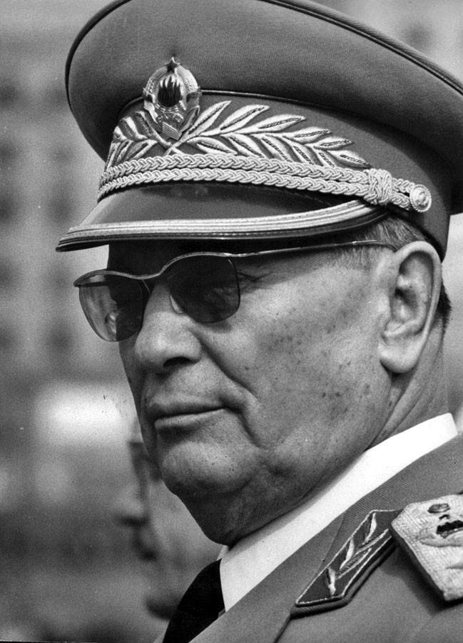 Juhoslovanský komunistický vodca Josip Broz Tito