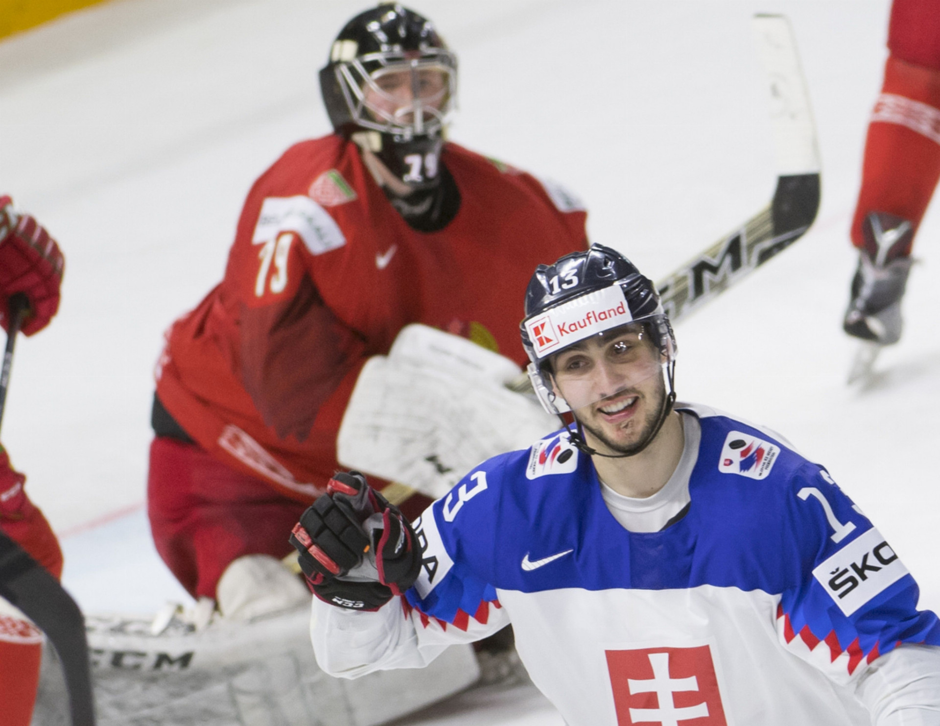 Útočník Tomáš Jurčo z NHL sa so štyrmi gólmi stal najlepším strelcom Slovenska na majstrovstvách sveta v Dánsku.