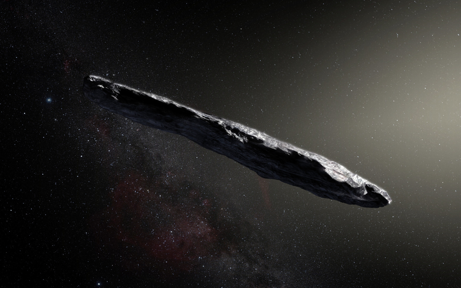Astronómovia špehovali zvláštny predmet v tvare cigary už minulý rok, ale až v roku 2018 astronómovia dospeli k záveru, že Oumuamua je malá kométa. Ale diskusia o tajomnom objekte pokračuje, pričom niektorí uznávaní vedci tvrdia, že existuje šanca, že by to mohla byť mimozemská kozmická loď.