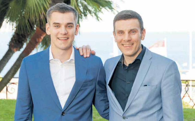 Bratia Martin (vpravo) a Markus Villigovci založili Taxify v roku 2012. Estónsko reprezentovali na júnovom vyhlasovaní Svetového EY podnikateľa roka.
