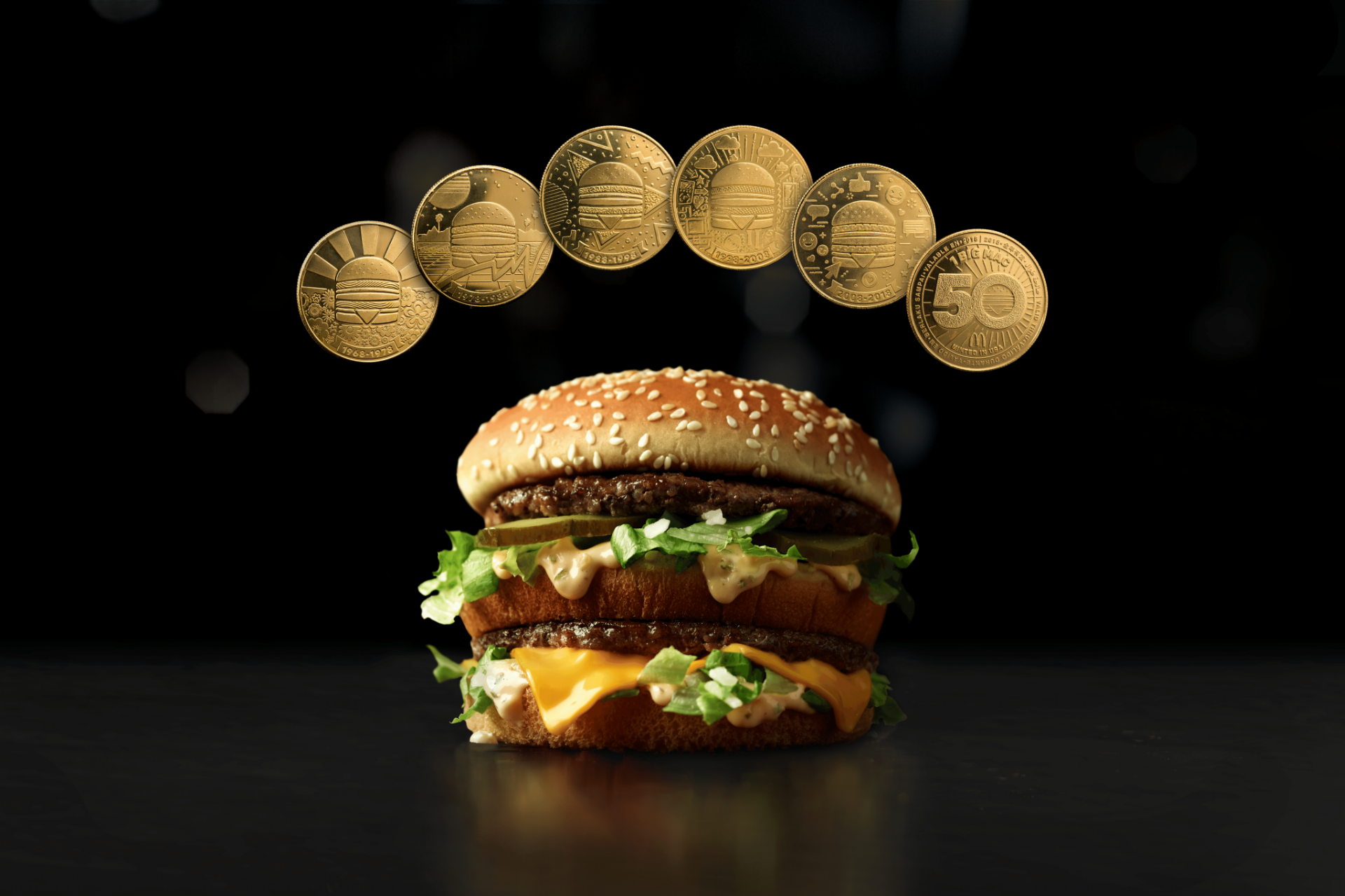 McDonald's vyrazil menu MacCoin. 