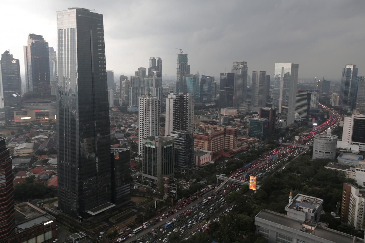 Indonézska metropola Jakarta sa postupne vypracovala na jedno z finančných centier juhovýchodnej Ázie.