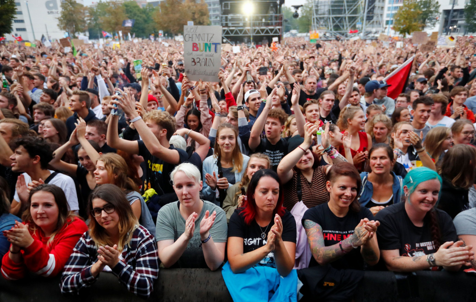  "anti-racism concert" in Chemnitz