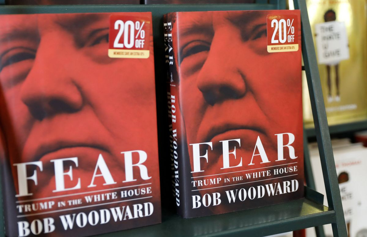 Nová kniha od amerického investigatívneho novinára Boba Woodwarda "Strach: Trump v Bielom dome"
