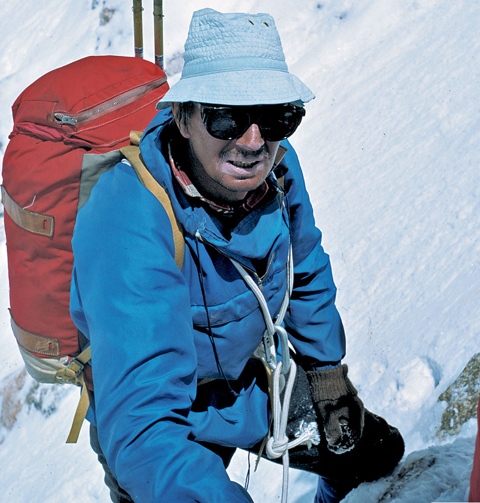 Jozef Psotka na expedícii na Kančendžongu v roku 1981.