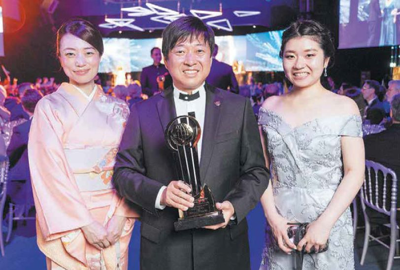 Takateru Kawano zastupoval Japonsko na júnovom vyhlasovaní Svetového EY Podnikateľa roka v Monaku.
