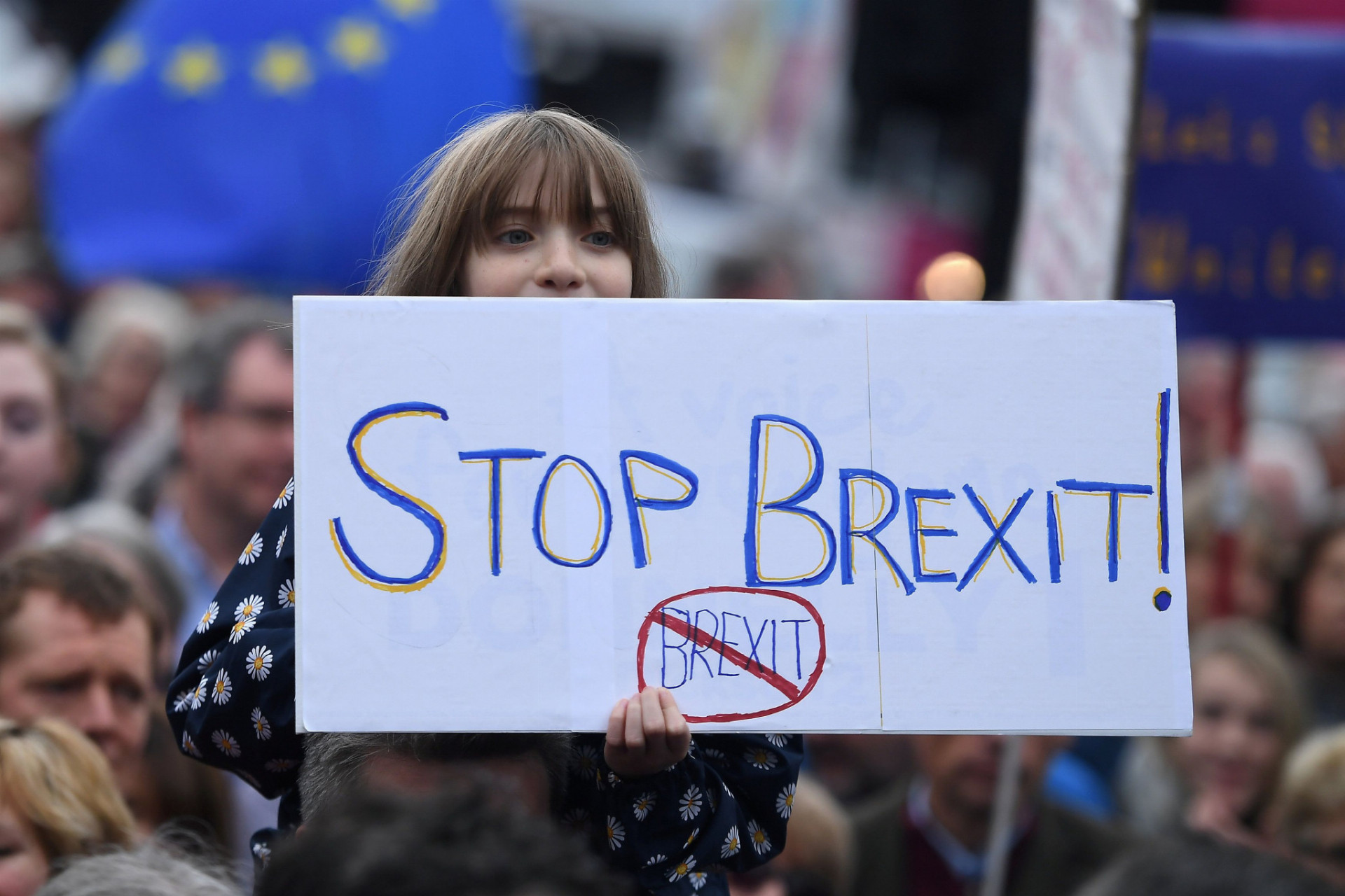 Októbrové demonštrácie nasvedčujú tomu, že hlasovanie o brexite by dnes možno dopadlo inak.