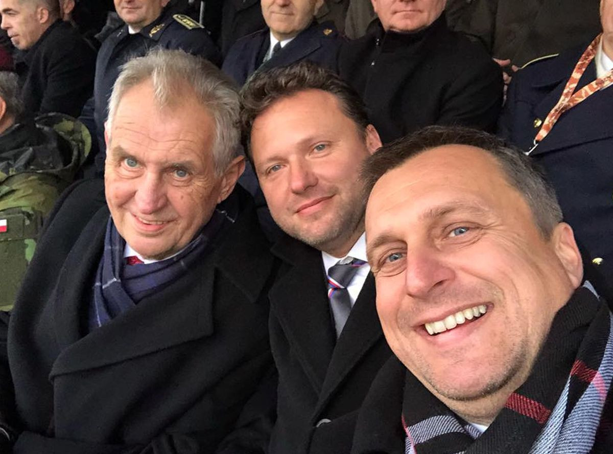 Milo&scaron; Zeman s Andrejom Dankom