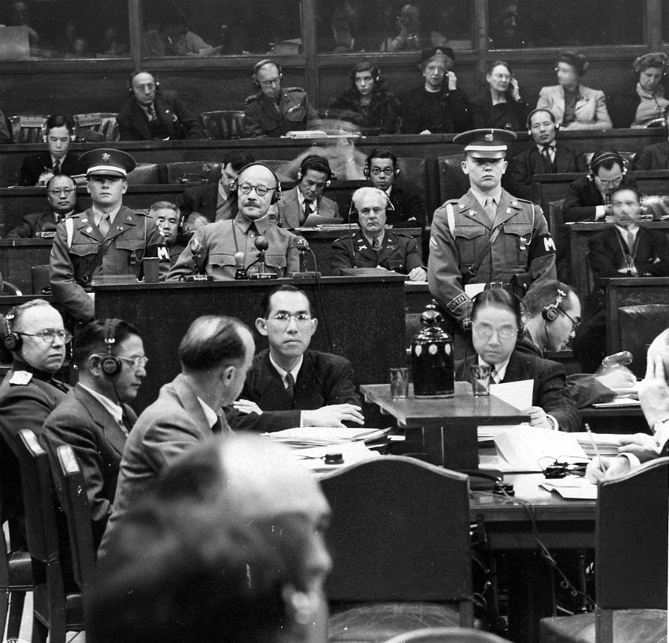 Cieľom Medzinárodného vojenského tribunálu pre Ďaleký východ bolo potrestanie hlavných japonských vojnových zločincov.