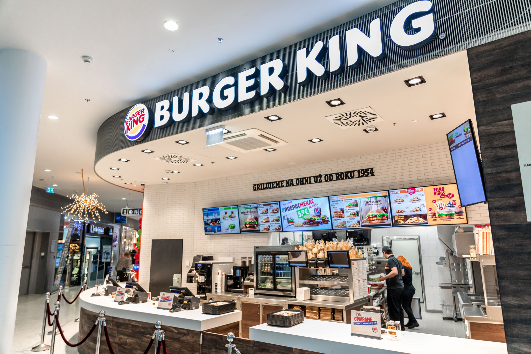 Strategie Burger King prevádzka Bory Mall