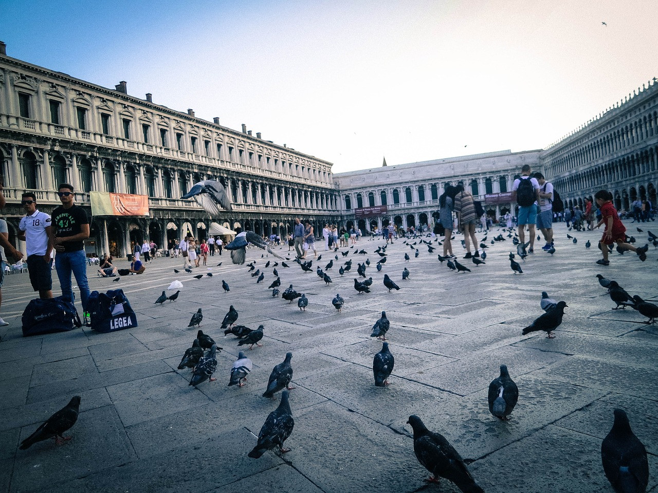 Pokutu vo výške približne 700 eur dostane každý, kto kŕmi holuby na benátskom Námestí svätého Marka. Mesto zakázalo tento zvyk kvôli pamiatkam.