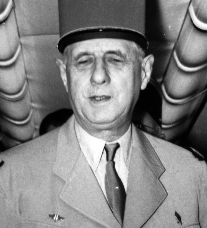 De Gaulle à l’époque où, après des années de réclusion, il revenait à la plus haute politique et devenait président français.