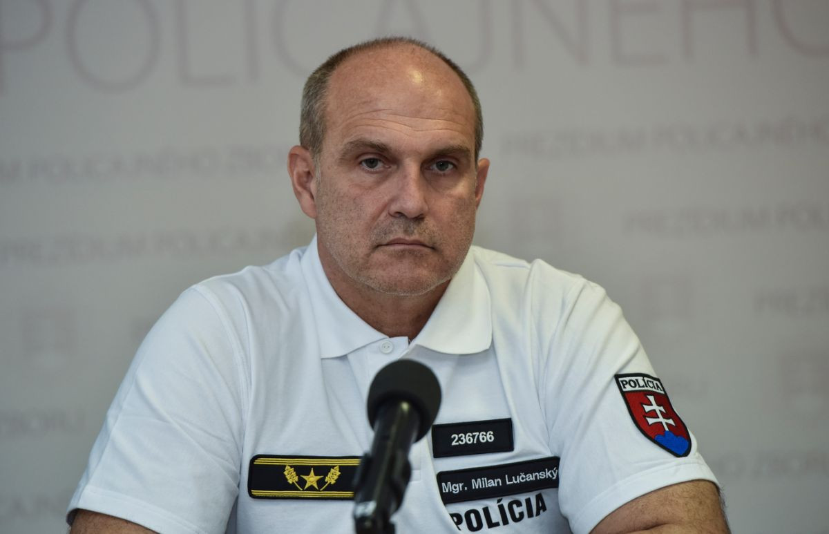 Šéf polície Milan Lučanský