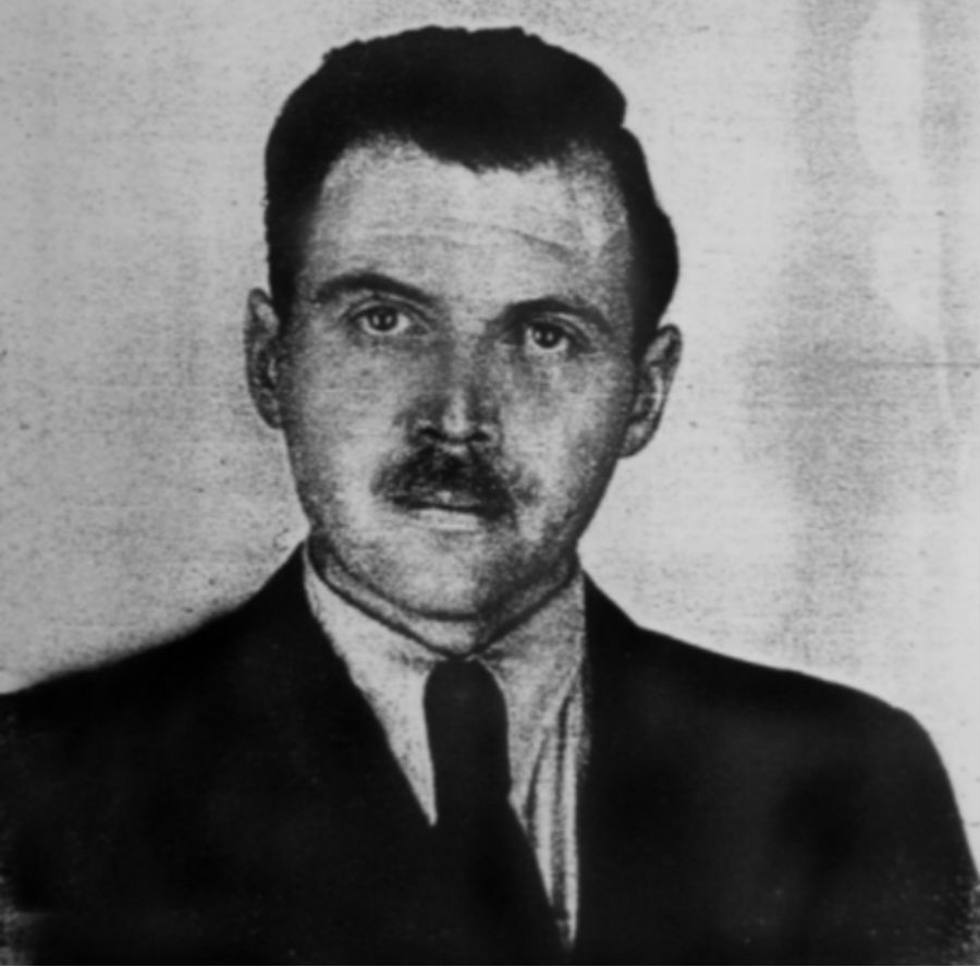 Mengele na povojnovom portréte.