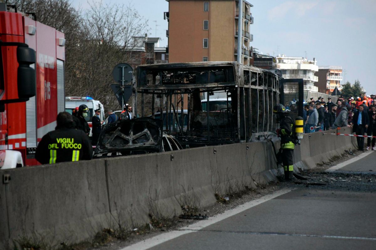 Incident v Miláne