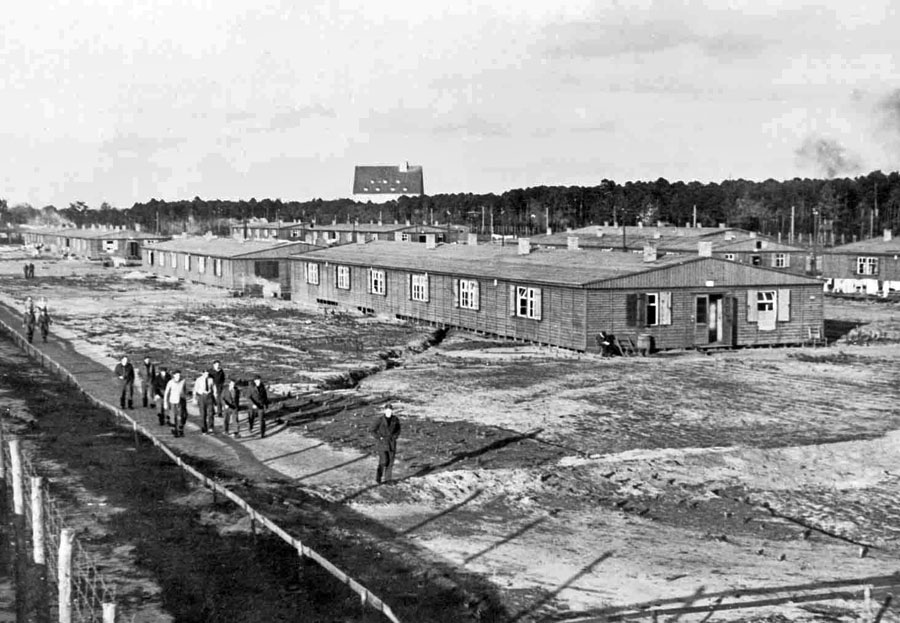 Nemecký zajatecký tábor Stalag Luft III., ktorý sa nachádzal pri poľskom meste Żagań.