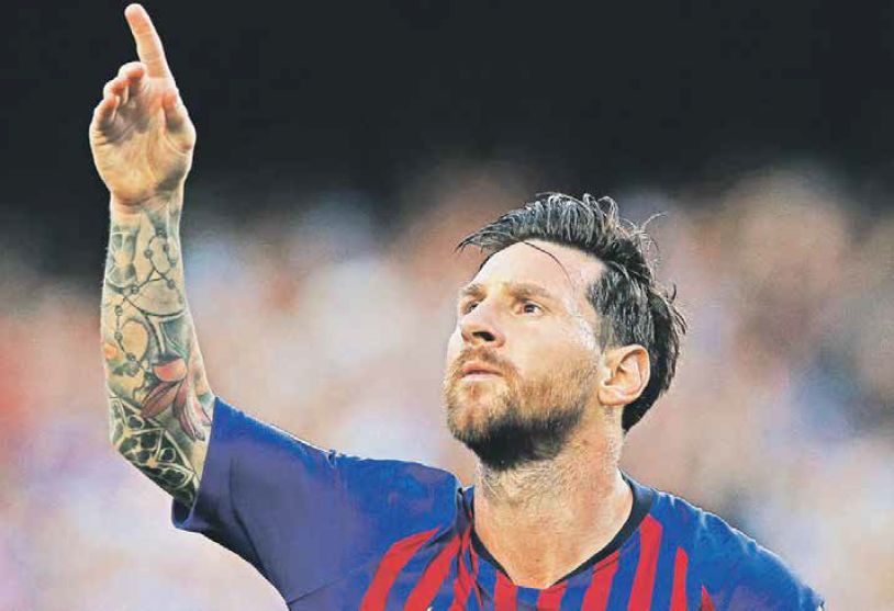 Legenda katalánskeho celku FC Barcelona Lionel Messi žiari nielen na futbalovom trávniku.