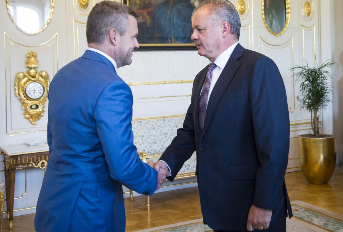 Peter Pellegrini a Andrej Kiska