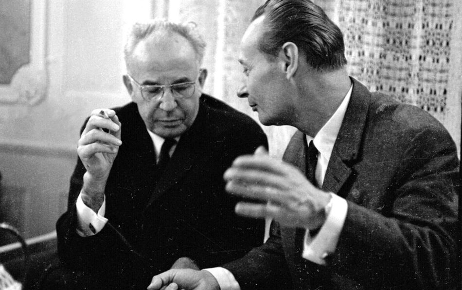Gustáv Husák a Alexander Dubček v roku 1968