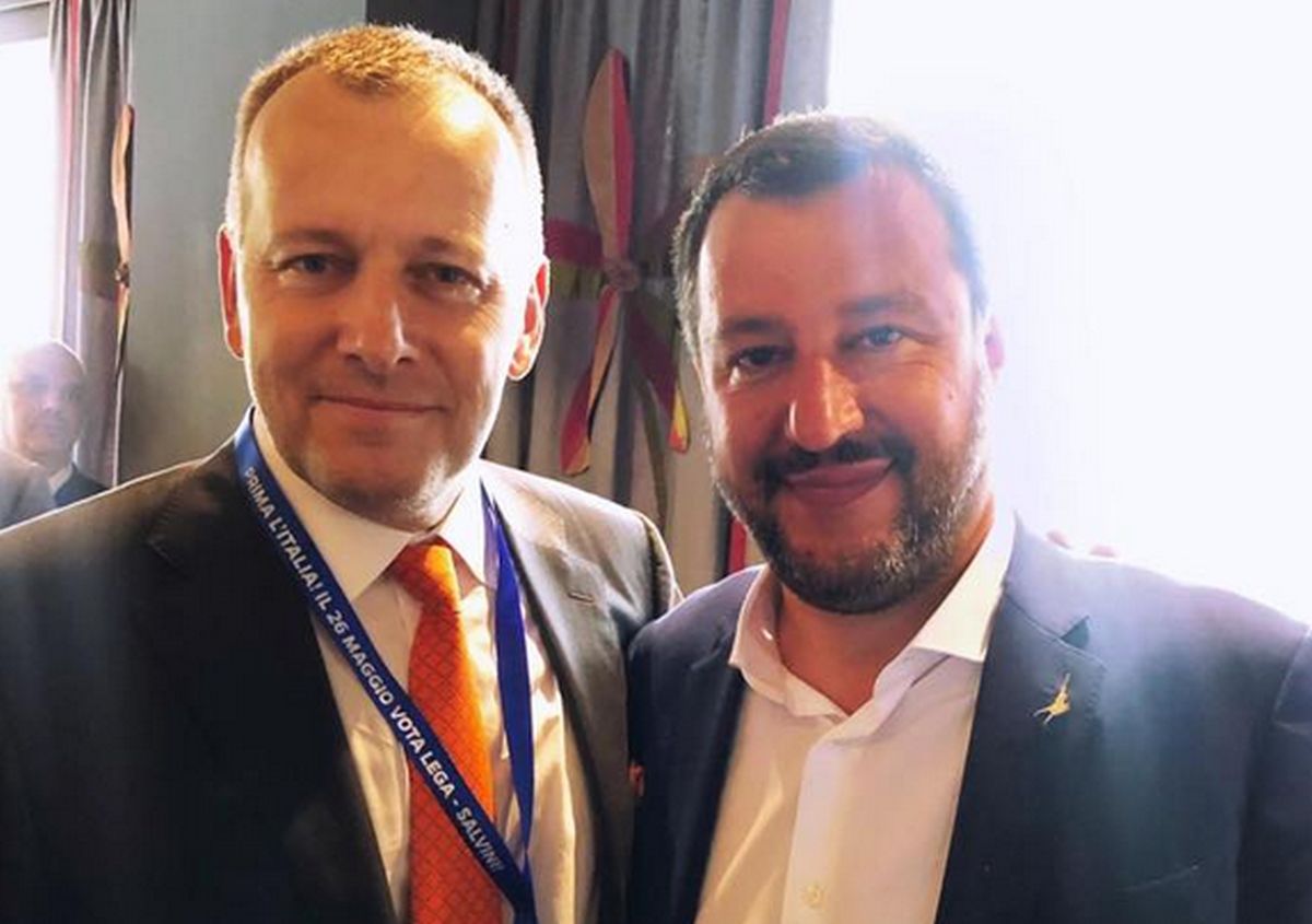 Boris Kollár a Matteo Salvini