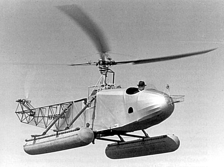 Vrtuľník Vought-Sikorsky VS-300 sa do vzduchu prvýkrát vzniesol v septembri 1939.