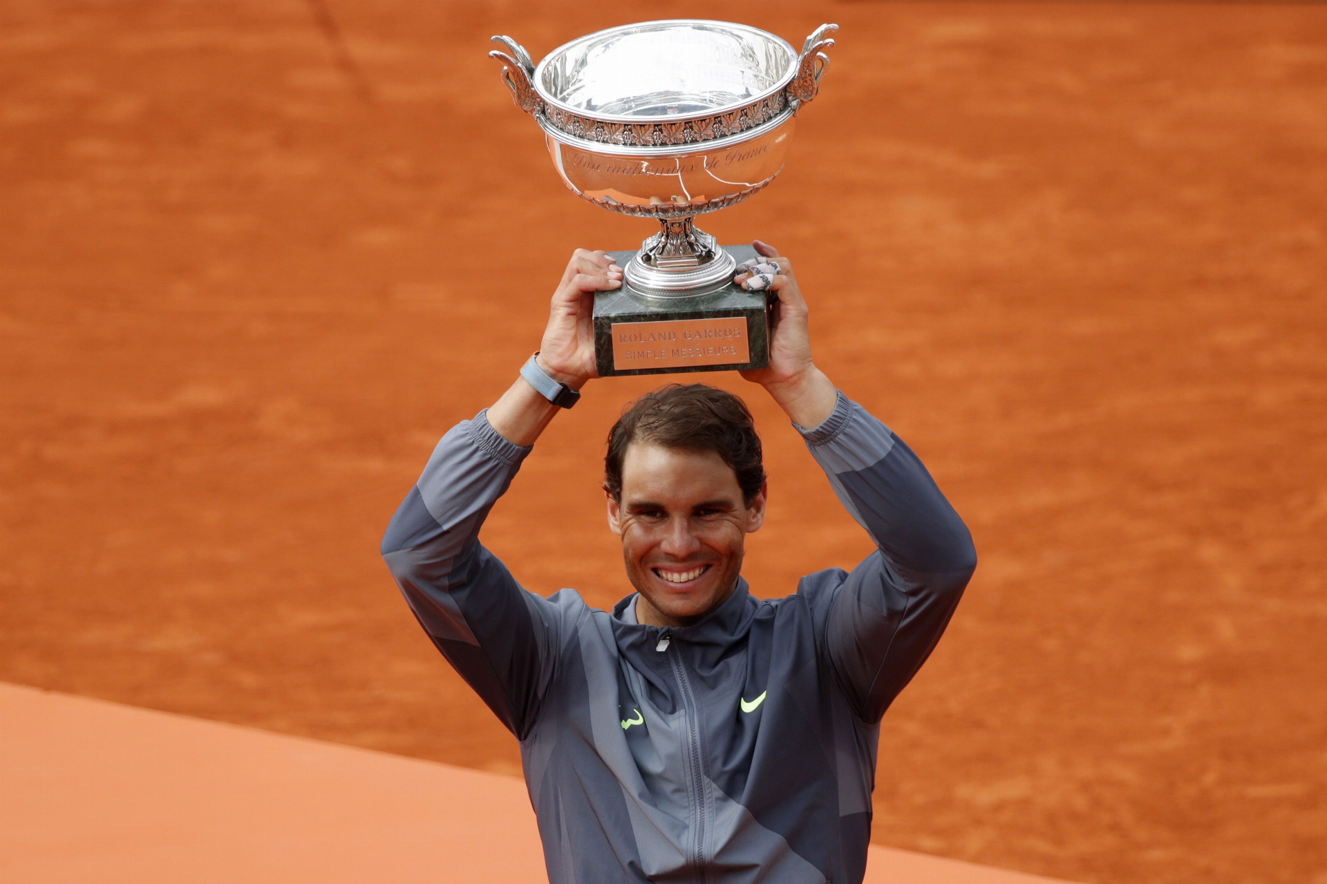 Už tucet trofejí z French Open má vo svojej vitríne fenomenálny Španiel Rafael Nadal.